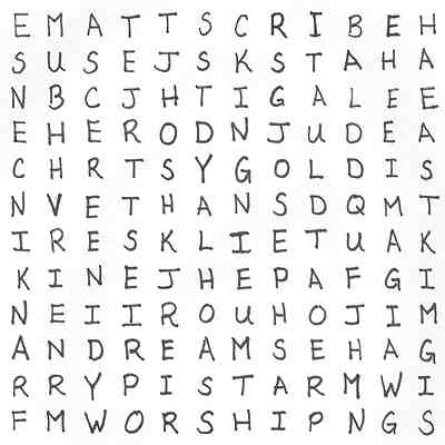 Wise Men Word Search!