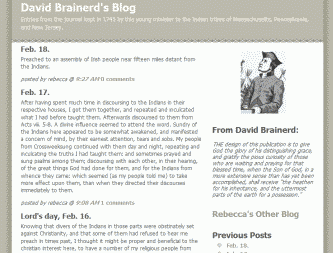 David Brainerd's Blog