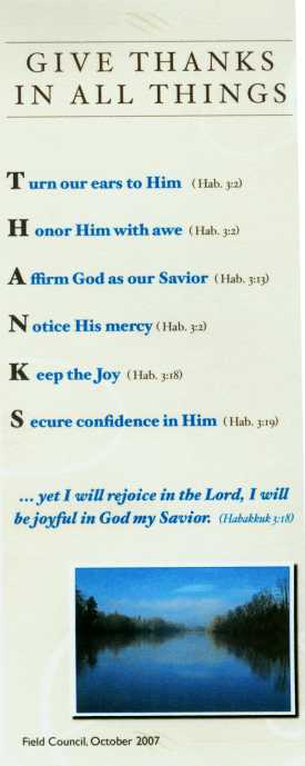 Habakkuk bookmark