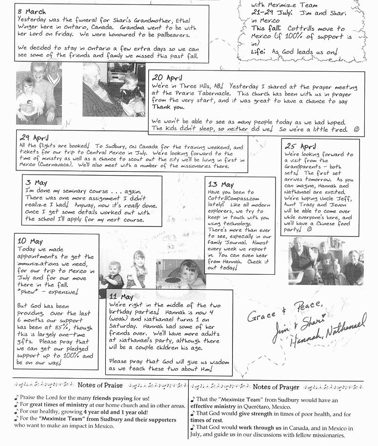 May 2005 newsletter 2