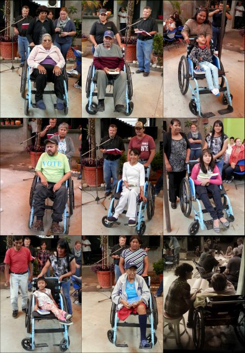 Wheelchair Presentations - Chalco, June 2015