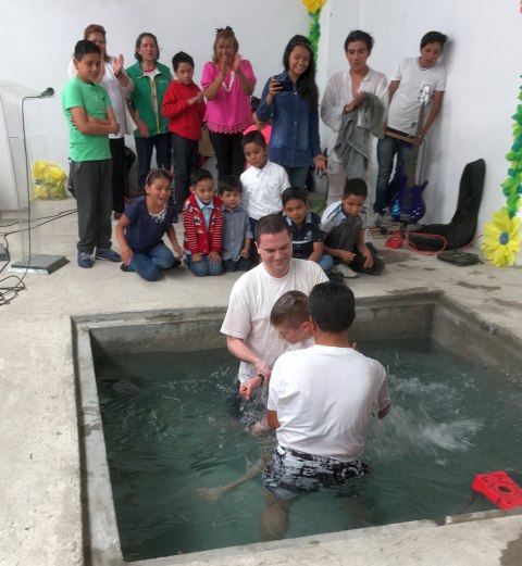 Nathanael's Baptism