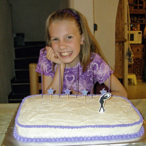 Hannah's figure skating cake