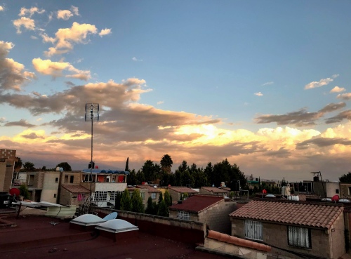Sunset in Ixtapaluca, Mexico - 2020