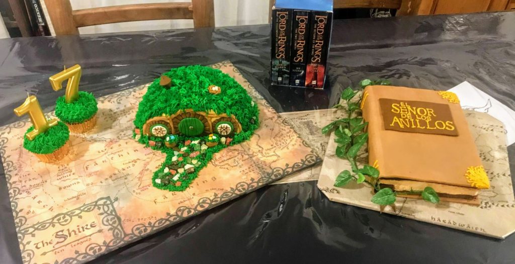 The Lord of the Rings cakes