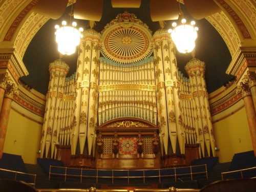 Leeds Town Hall organ, designed by Henry Smart