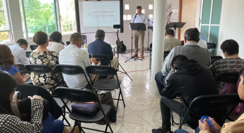 First Sunday at the new location