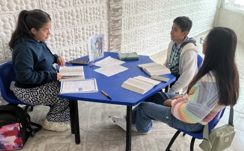 A Sunday school room