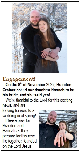 Brandon and Hannah are engaged!