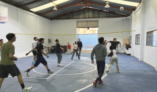 Volleyball at the Path of Life Bible Church Jesús María