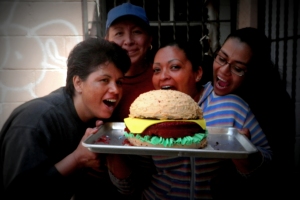 The Hamburger Cake