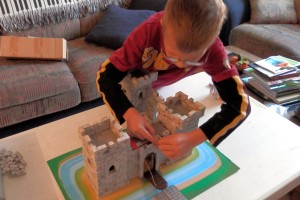 Completing the castle