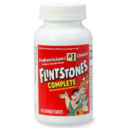 Flintstones vitamins (non-spicy)