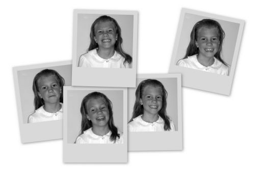 Hannah school pictures August 2008