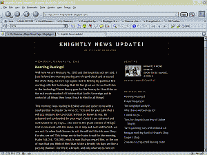 Knightly news update