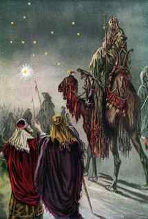 The magi and the star
