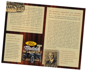 Model T pamphlet