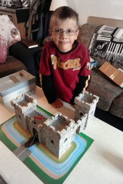 Nathanael with his castle