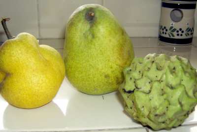Pears and Soursop