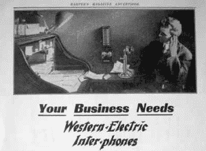 Phone ad from early 1900s