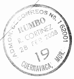 Mail stamp Cuernavaca