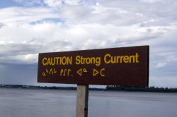 Caution - Strong Current