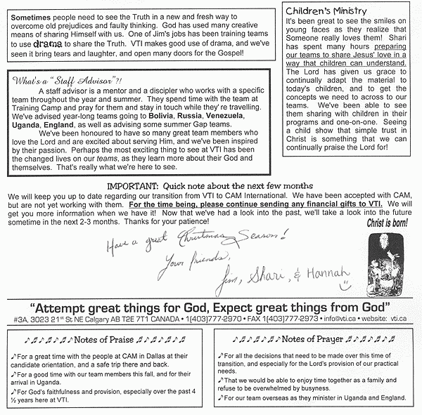 Newsletter December 2002 b